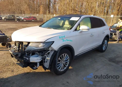 2018 Lincoln Mkx Select z USA, uszkodzony, nr VIN 2LMPJ8KR5JBL48639